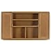 Royce Leather Men's Leather Valet Tray (Black)
