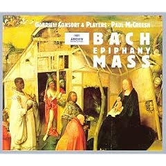 Bach: Epiphany Mass /Gabrieli Consort & Players � McCreesh