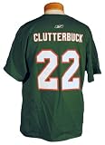 Minnesota Wild Reebok Cal Clutterbuck #22 GREEN Player Tee