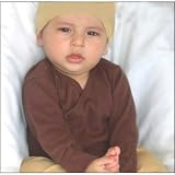 Lovedbaby Unisex-baby Newborn Wrap Shirt, Gray, Newborn