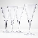 Bormioli Rocco Party Wine Stemware, Set of 4, Gift Boxed