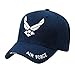 U.S. AIR FORCE NAVY BLUE WINGS HAT - OFFICIALLY LICENSED MILITARY
