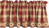 Review   / COUNTRY Kitchen APPLE cobbler window CURTAIN valance NU