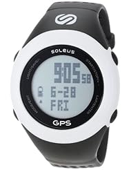 Soleus Unisex SG100004 GPS Fit 1.0 White and Black Watch