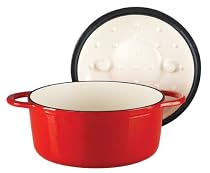 Kinetic Color Cast 2.6-Quart Round Roaster/Casserole with Self-Basting Lid