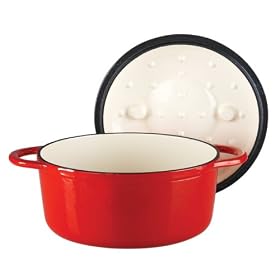 Kinetic Color Cast 2.6-Quart Round Roaster Casserole with Self-Basting Lid by Kinetic