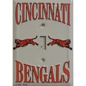 Cincinnati Bengals Light Switch Covers (single) Plates LS10099 by 