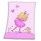 Herding 149587014 Microfaserflausch-Decke Luis 75 x 100 cm