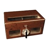 Ashton Savoy Madrone Glass Top Humidor - Large