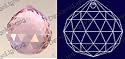30 Mm Vintage Crystal Pink Feng Shui Ball
