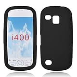 Black Soft Silicone Gel Skin Cover Case for Samsung Continuum i400