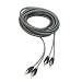 KICKER 05K125 16.4 FEET SIGNAL CABLE (RCA)