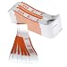 The Coin-Tainer Co. $50 Currency Band, Orange, 1000 count (400050)