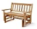 Western Red Cedar Wood Outdoor Patio Bench Glider