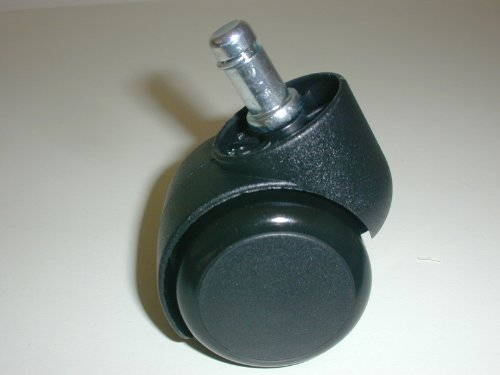 Set of 5 Double Wheel Office Chair Castors Non Marking