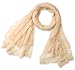 Corciova® Women's Long Lace Imitated Silk Scarf