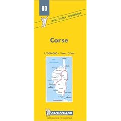 Corse (Michelin Maps)