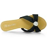 Produkt-Bild: Elegante Damenschuhe FlipFlop Sandalen m Dekostein H1036