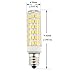 Bonlux 7W Dimmable E12 Candelabra LED Bulbs, 60W Equivalent 3000k Warm White T3/T4 Candelabra E12 Base, Omni-Directional E12 Replacement Bulb for Ceiling Fan Chandelier Landscape Lighting (Pack of 4)