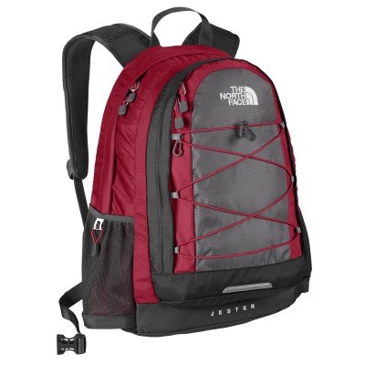 The North Face Jester Daypack - Men's, Chili Pepper Red/Asphalt Grey, One Size