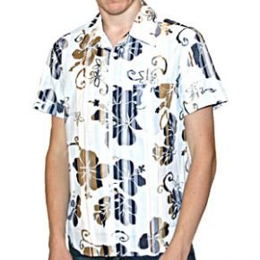 Evisu "Hawaiian print" shirt