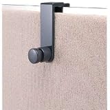 : Over The Panel Single Hook, Polystyrene, Black (ELD24401) Category: Cubicle Hardware and Accessories
