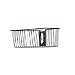 Racor ICB-1R Interchange Walldock Catch-All Wall Mount Basket