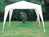 Outdoor Living : Hhsw 355109 Economy Gazebo White 3x3m