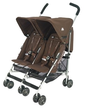 マクラーレン　MACLAREN　ツイントライアンフ2009　コーヒーブラウン　ベビーカー（並行輸入品)