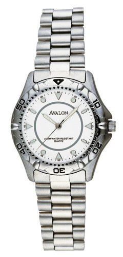 Avalon Men All Steel MX Series Watch # 3056