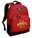 ISU Cyclones Backpack Red Iowa State University for Travel or School Bags - Best Unique Gifts For Boys, Girls, Adults, College Students, Men or Ladies