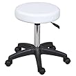 "Shelby" Classic White Hydraulic Stool
