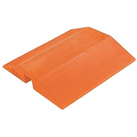 Vestil URTH-24 Urethane Hose and Cable Bridge, 2400 lbs Capacity, 24" Length, 24" Width