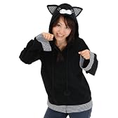 Pアニマルパーカー ねこ