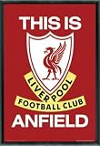 Produkt-Bild: Fu&szlig;ball Poster und Kunststoff-Rahmen - Liverpool, This Is Anfield (91 x 61cm)