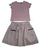 Review   / Floriane Pink Embellished Top Satin Skirt 2Pc.Set