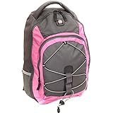 SwissGear The Mars 15.6/16-Inch Laptop Backpack Pink Gray NWT (One Size, Pink)
