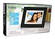 Coby DP702 7-Inch Widescreen Digital Photo Frame (Woodgrain)
