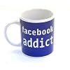 Facebook addict mug