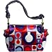Coach Resort Op Art Signature Small Bag 42177 Pink Multi