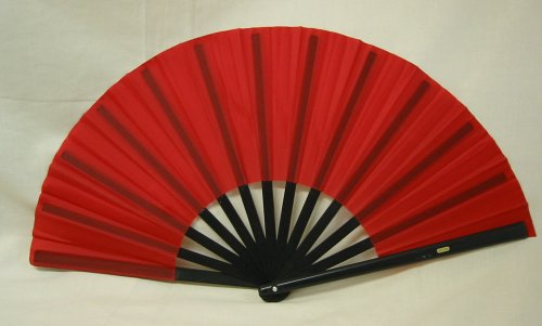 Red Performance Folding Fan, #361