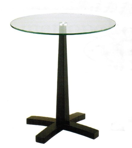 Adesso Perch End Table Dark Walnut