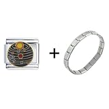 Solar System Italian Charm Bracelet