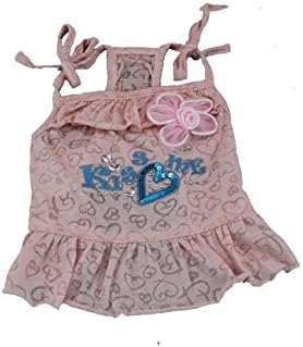 FastPet Kissme Perspective Dress Dog Clothes Pink (3)