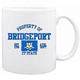 New  Property Of Bridgeport / Athl Dept  Connecticut Mug Usa City