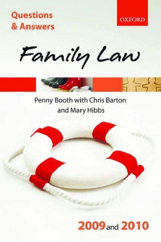 City Travel Guides Discounted  Books : Q&A: Family Law 2009 and 2010