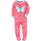 カーターズ Carter's/ 1ピースサンフィットコットンパジャマ ピンク ロンパース長袖 18ヶ月【並行輸入】