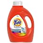 Tide HE 2x Concentrated Liquid Detergent with Bleach Alternative, Original Scent, 52-Load Bottle (Pack of 4)