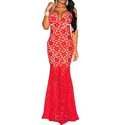Illusion Lace Evening Dress 