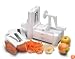 Paderno World Cuisine A4982799 Tri-Blade Plastic Spiral Vegetable